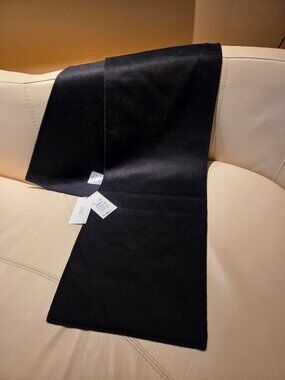 NWT InWear TillalW Wool Blend Scarf Black sz. 35cm X 180 cm